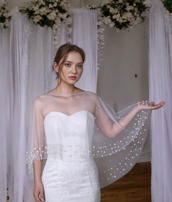 Menyasszonyi pelerin 5b Menyasszonyi pelerin 5b