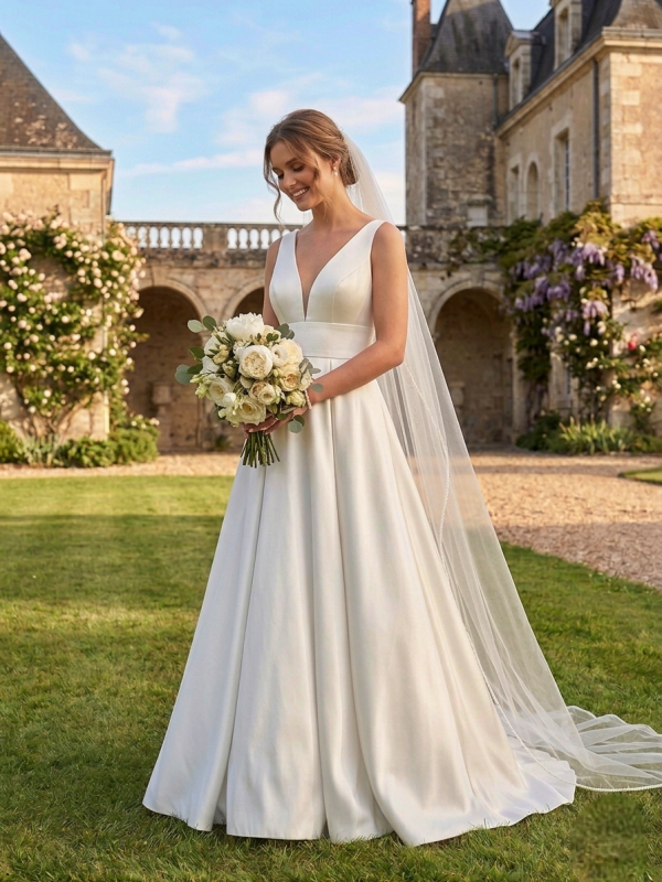 letisztult és időtlen menyasszonyi ruha letisztult és időtlen menyasszonyi ruha