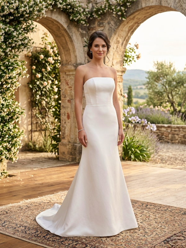 Levehető csillogó túlszoknyás menyasszonyi ruha Levehető csillogó túlszoknyás menyasszonyi ruha