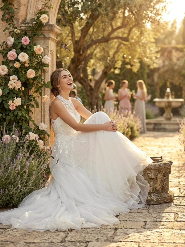 Illúzió Nyakvonalas Csipkés Menyasszonyi Ruha Illúzió Nyakvonalas Csipkés Menyasszonyi Ruha