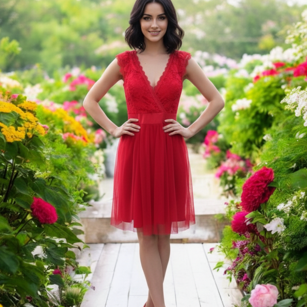 Puha pamut csipke menyecske ruha