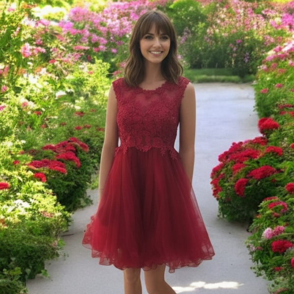 Bordó menyecske ruha