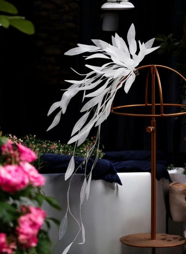 Tollas menyasszonyi fejdísz