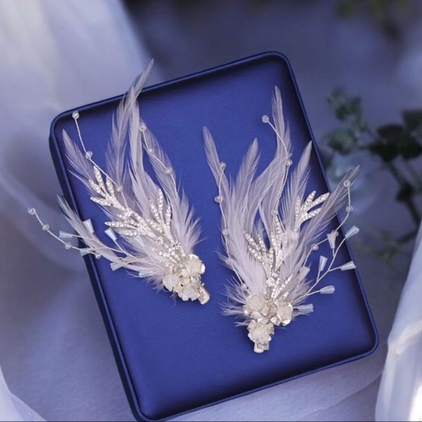 Tollas menyasszonyi fejdísz