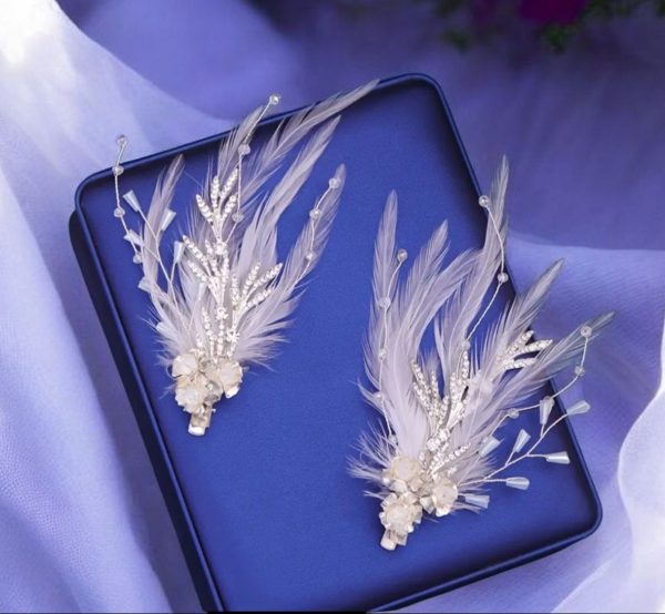 Tollas menyasszonyi fejdísz