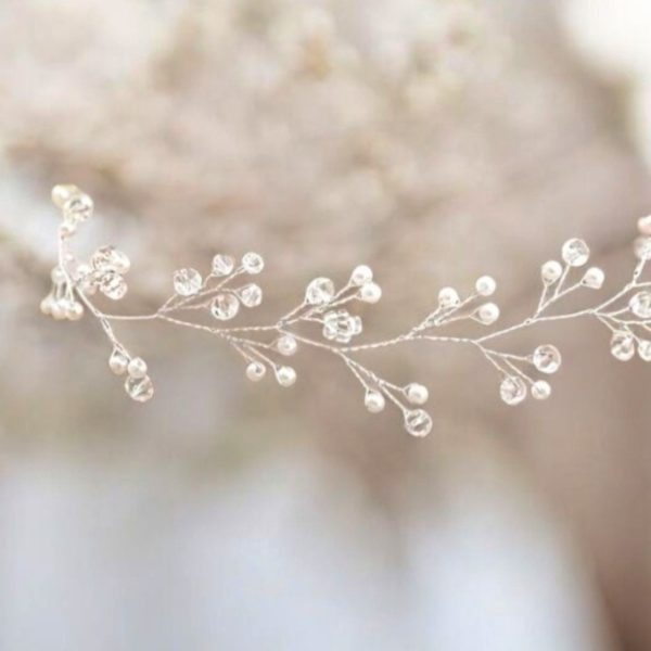 menyasszonyi fejdísz