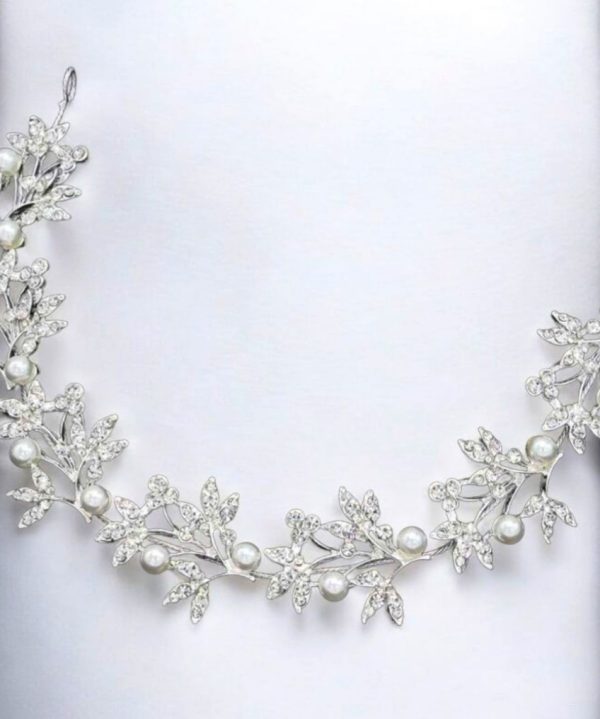 menyasszonyi fejdísz