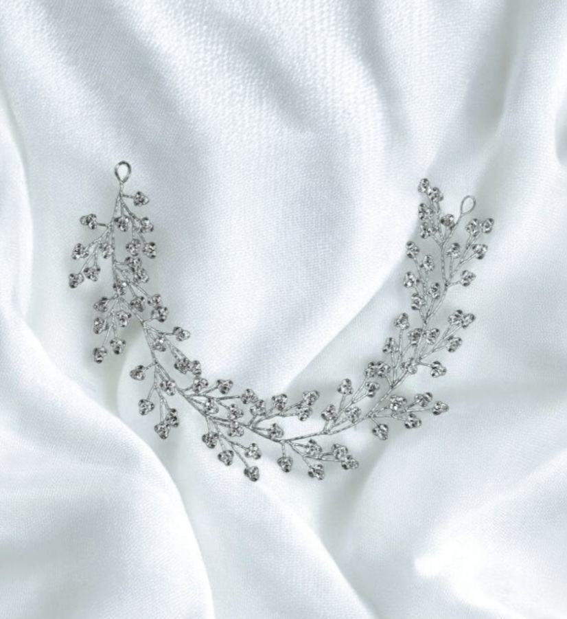 menyasszonyi fejdísz