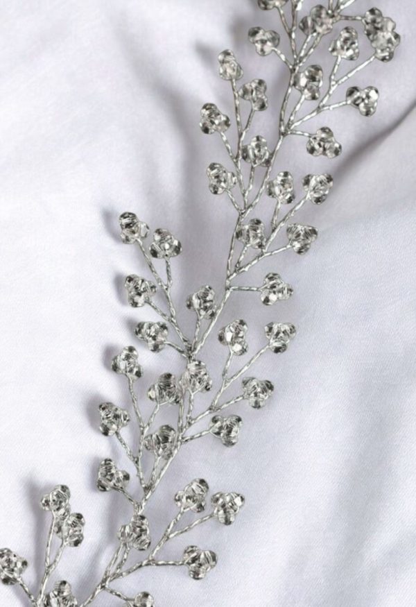 menyasszonyi fejdísz