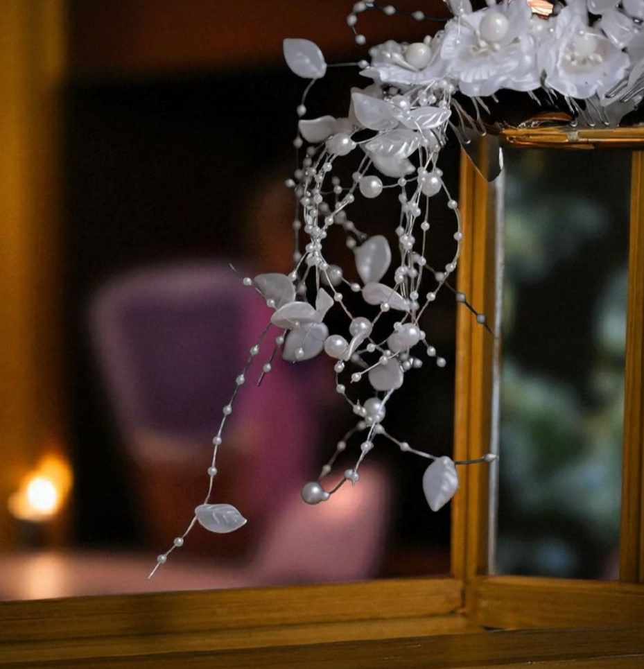 menyasszonyi fejdísz