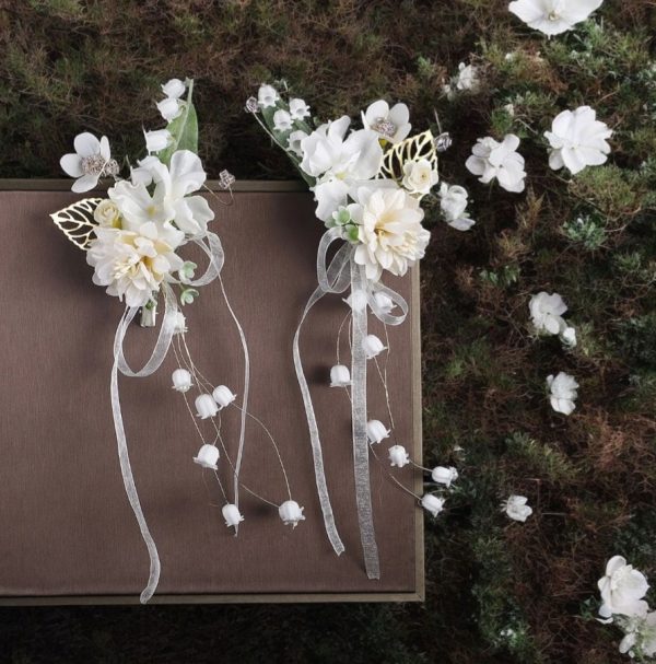 menyasszonyi fejdísz