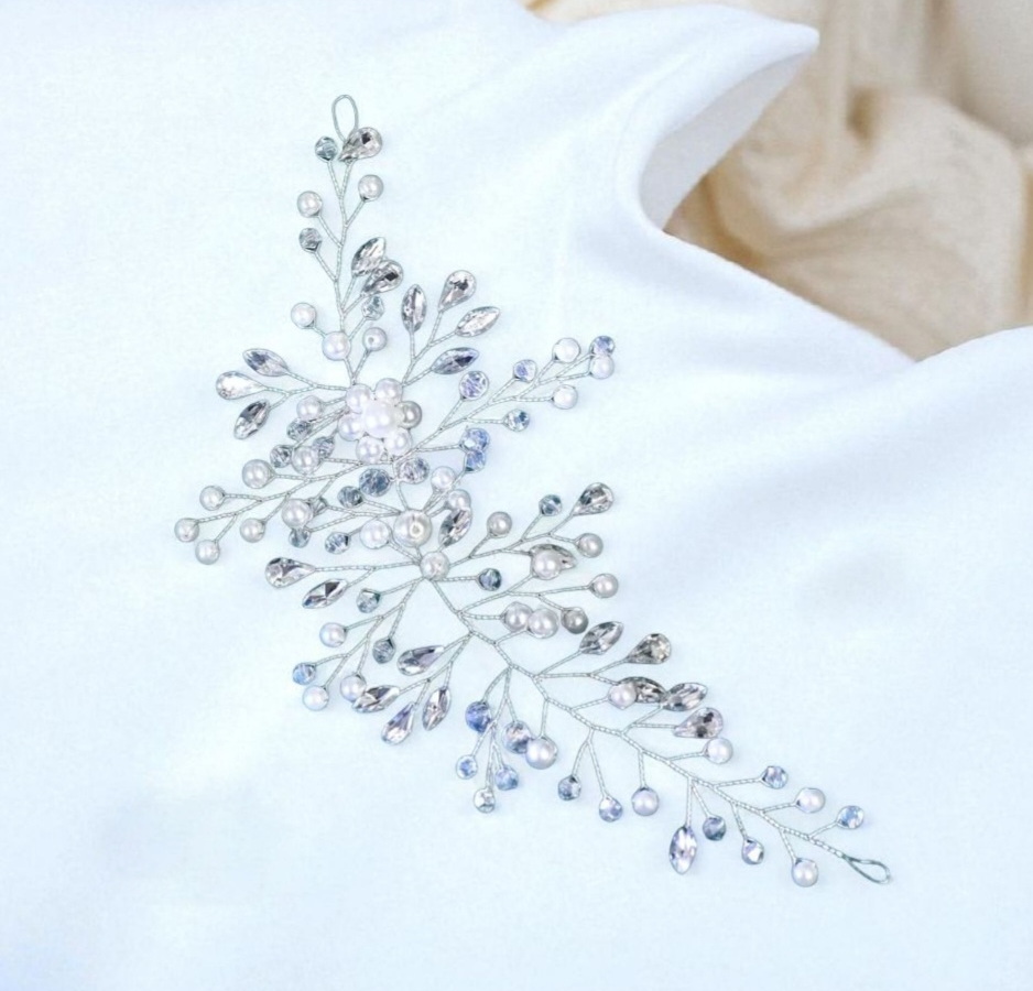 menyasszonyi fejdísz