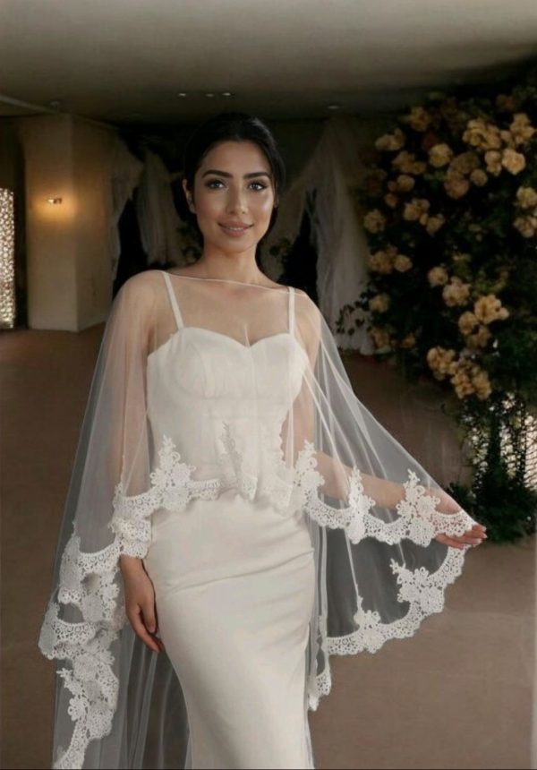 Menyasszonyi pelerin 18b Menyasszonyi pelerin 18b