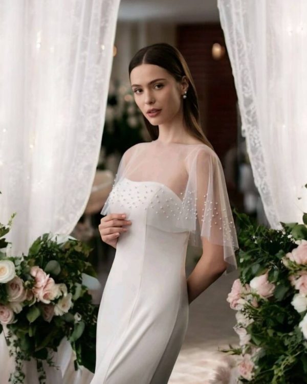 Menyasszonyi pelerin 9c